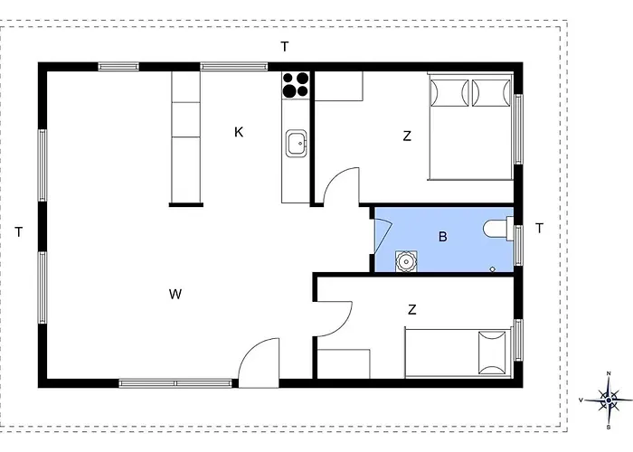 Bl808-pandrup-hare-hop-5 Vakantiehuis *